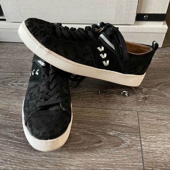 Jack Rogers Ainsley Black Fabric Sneakers Size 40 (9.5) - Picture 2 of 9